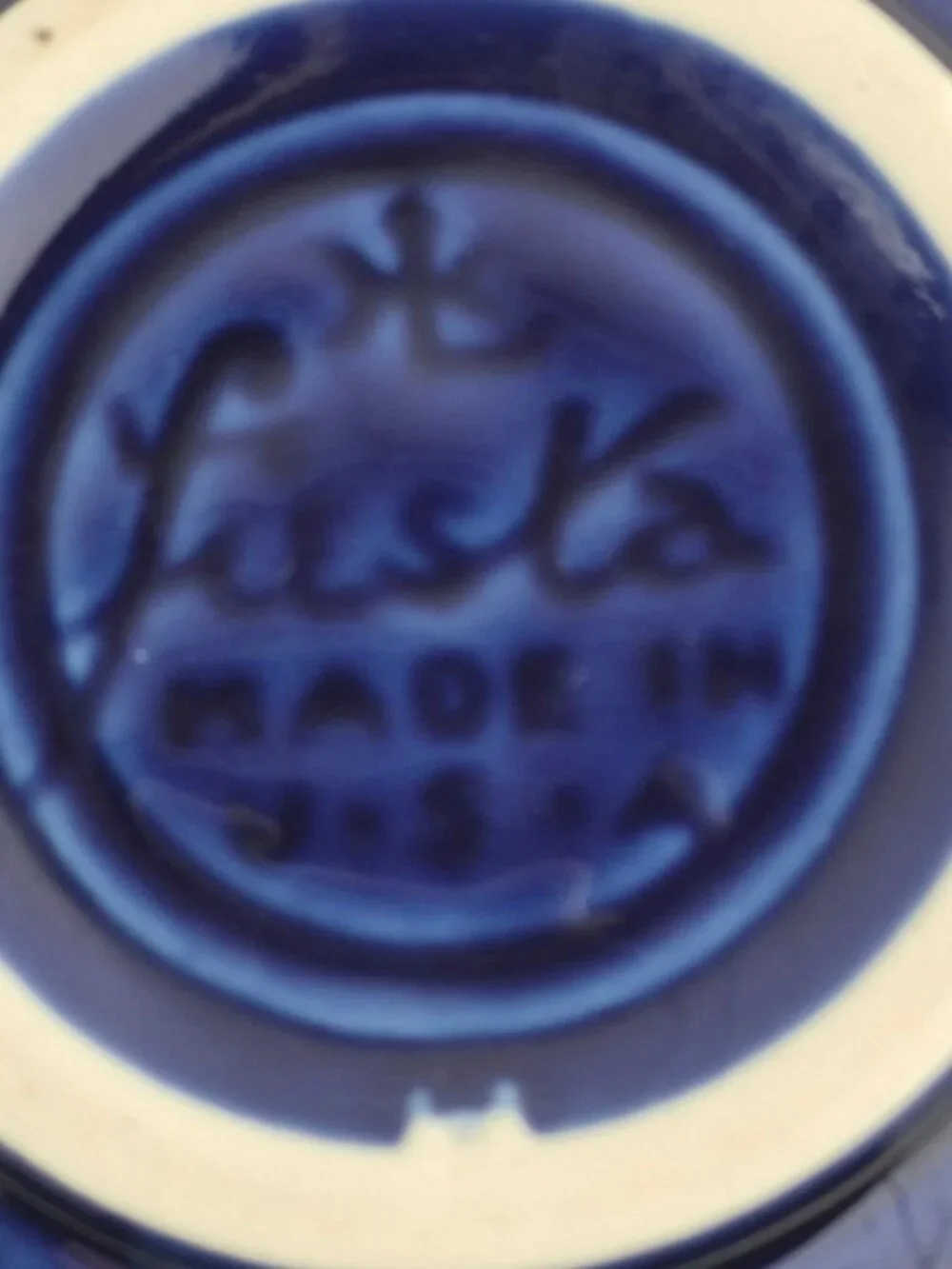 Fiestaware cobalt blue